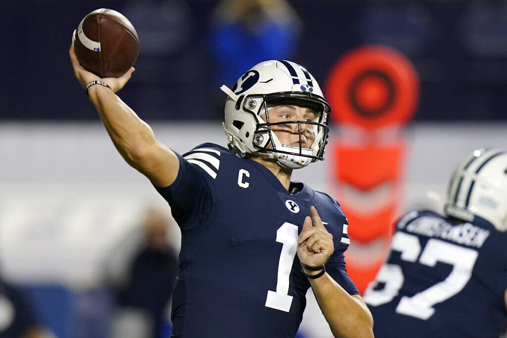 New York Jets: ZACH WILSON, QB, BYU
